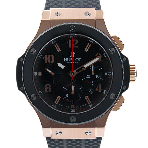 ウブロ　HUBLOT　ビッグバン　301.PB.131.RX　18KPG　44,5mm　セラミックベゼル　ラバー　USED　中古