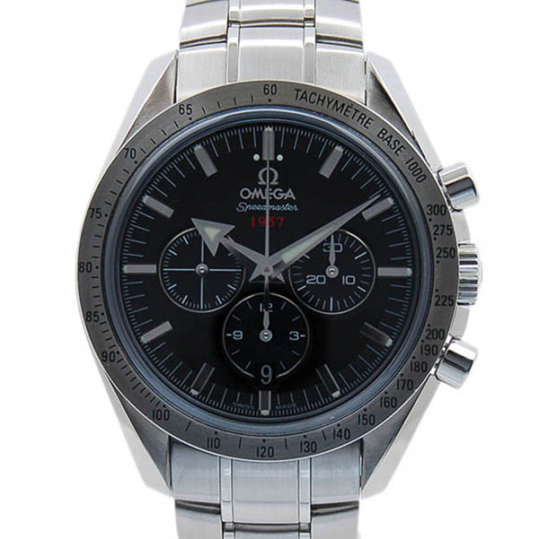 オメガ　OMEGA　スピードマスター　ブロードアロー　1957　50周年記念モデル　321.10.42.50.01.001　USED　中古