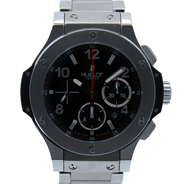 ウブロ　HUBLOT　ビッグバン　301.SX.130.SX　44mm　SS　ブラック　USED　中古
