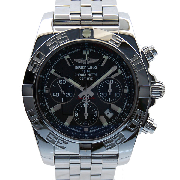 ブライトリング　BREITLING　クロノマット44　A011M24PA　カーボンブラック　SS　44mm　USED　中古