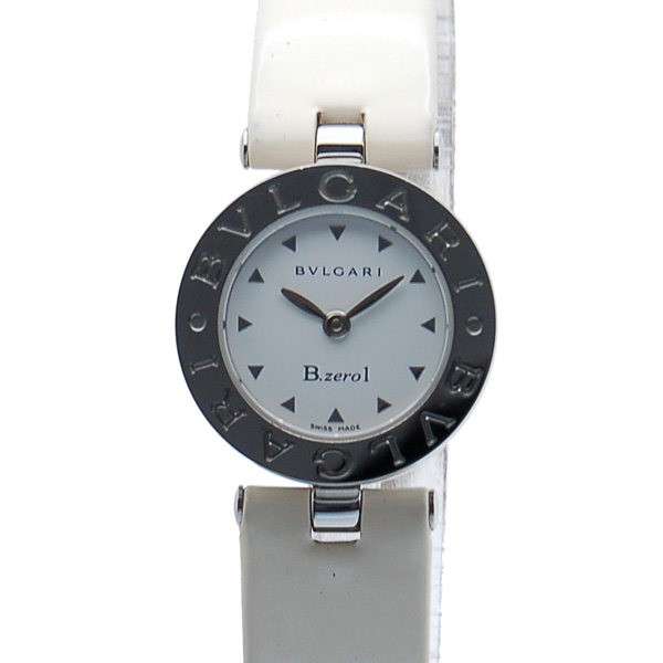 ブルガリ　BVLGARI　B-Zero1　ビーゼロワン　BZ22WSL　クォーツ　レディース　ホワイト　USED　中古