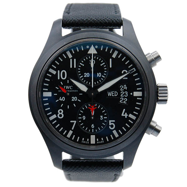 IWC　パイロットウォッチ　クロノグラフ　トップガン　IW378901　USED　中古　