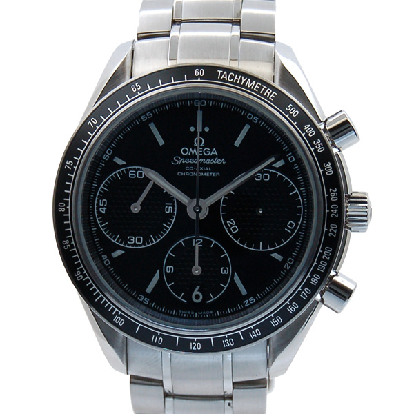 オメガ　OMEGA　スピードマスターレーシング　326.30.40.50.01.001　SS　ブラック　40mm　自動巻　USED　中古