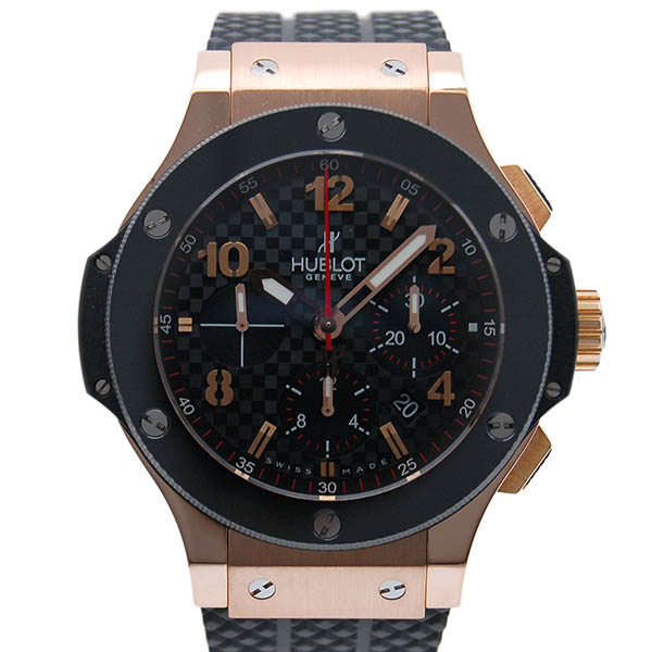 ウブロ　HUBLOT　ビッグバン　301.PB.131.RX　18KPG　44mm　セラミックベゼル　ラバー　USED　中古