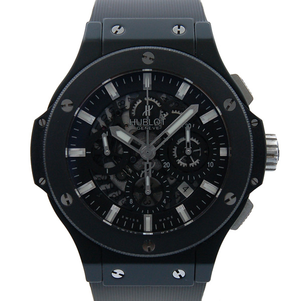 ウブロ　HUBLOT　ビッグバン　アエロバン　ブラックマジック　311.CI.1170.RX　44mm　ブラック　USED　中古