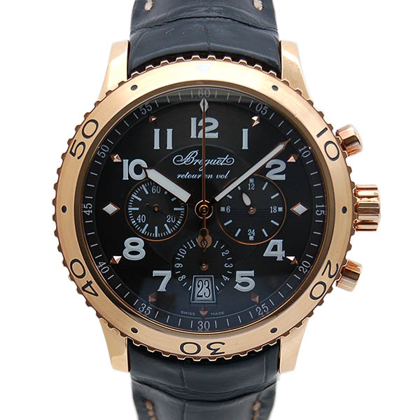 ブレゲ　BREGUET　トランスアトランティック　タイプ21　3810BR/92/9ZU　ブラウン　K18ピンクゴールド　USED　中古