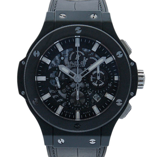 ウブロ　HUBLOT　ビッグバン　アエロバン　ブラックマジック　311.CI.1170.GR　44mm　ブラック　USED　中古