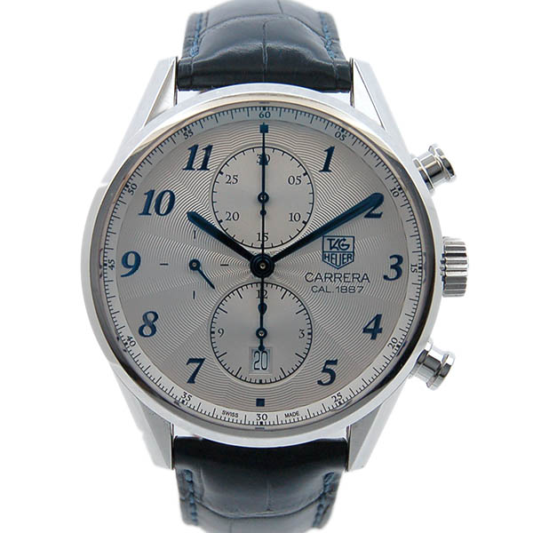 タグホイヤー　TAG HEUER　カレラ　ヘリテージ　キャリバー1887　CAR2114.FC6292　SS　革ベルト　USED　中古
