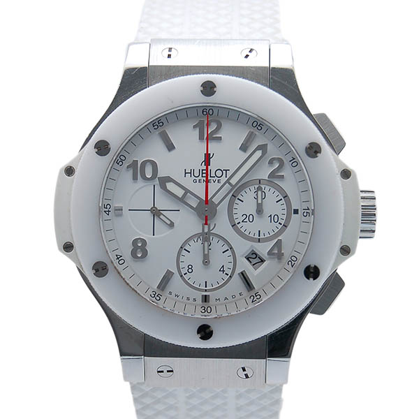 ウブロ　HUBLOT　ビッグバン　サンモリッツ　301.SE.230.RW　ホワイトセラミック　44mm　USED　中古