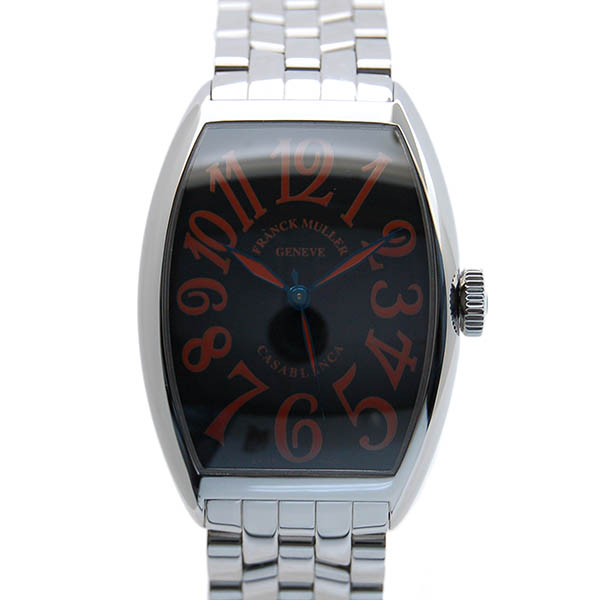 フランクミュラー　FRANCK MULLER　カサブランカ　5850CASA　サハラ　メンズ　SS　ブラック　USED　中古