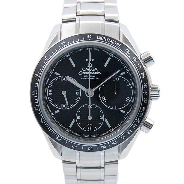 オメガ　OMEGA　スピードマスターレーシング　326.30.40.50.01.001　SS　ブラック　40mm　自動巻　未使用品