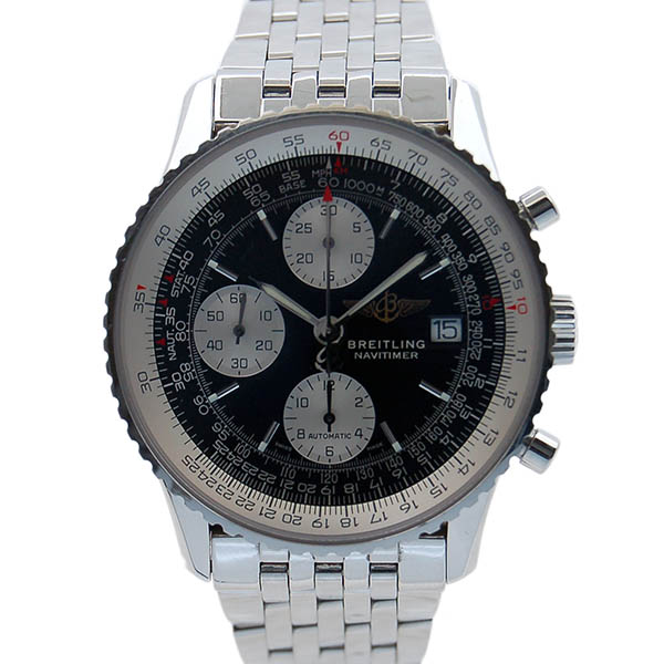 ブライトリング　BREITLING　オールドナビタイマー　A13322　ブラック　USED　中古