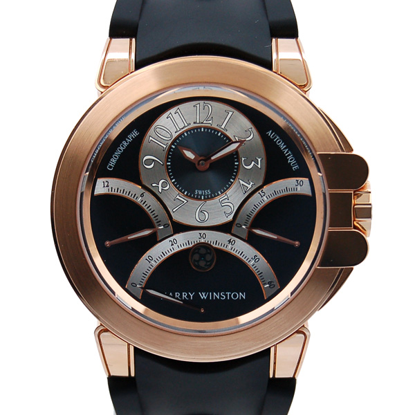 ハリーウィンストン　HARRY WINSTON　オーシャン　トリプルレトログラード　クロノグラフ　400/MCRA44RL.W　USED　中古