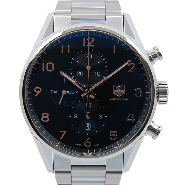 タグホイヤー　TAG HEUER　カレラクロノ1887　CAR2014.BA0799　SS　ブラック　金針　USED　中古