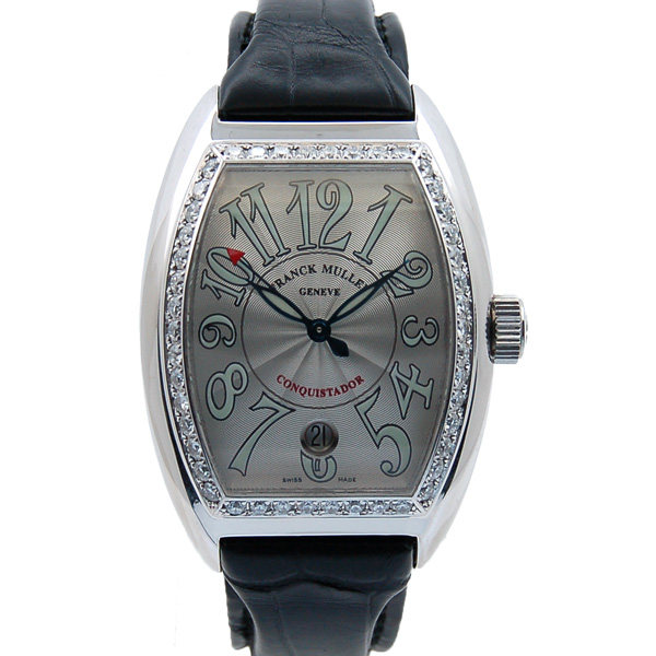 フランクミュラー　FRANCK MULLER　コンキスタドール　ベゼルダイヤ　8005SCD　USED　中古