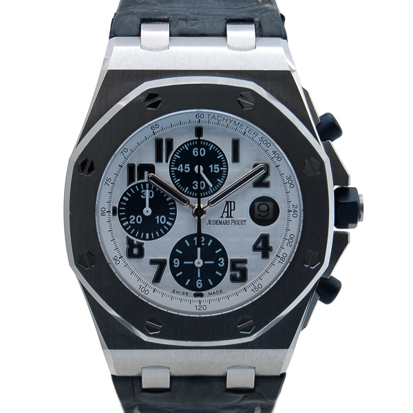 オーデマ・ピゲ　AUDEMARS PIGUET　ロイヤルオーク　オフショア　クロノグラフ　26170ST.OO.D305CR.01　革ベルト　USED　中古