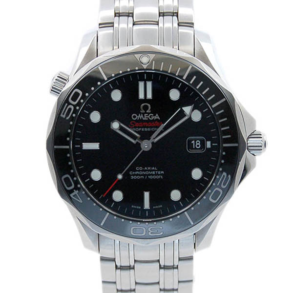オメガ　OMEGA　シーマスター300　コーアクシャル　212.30.41.20.01.003　ブラック　41mm　USED　中古