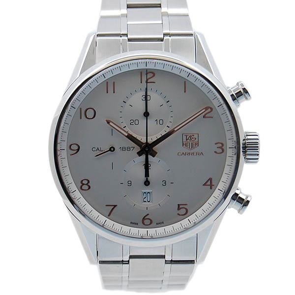 タグホイヤー　TAG HEUER　カレラクロノ1887　CAR2012.BA0796　SS　シルバー　43mm　金針　USED　中古