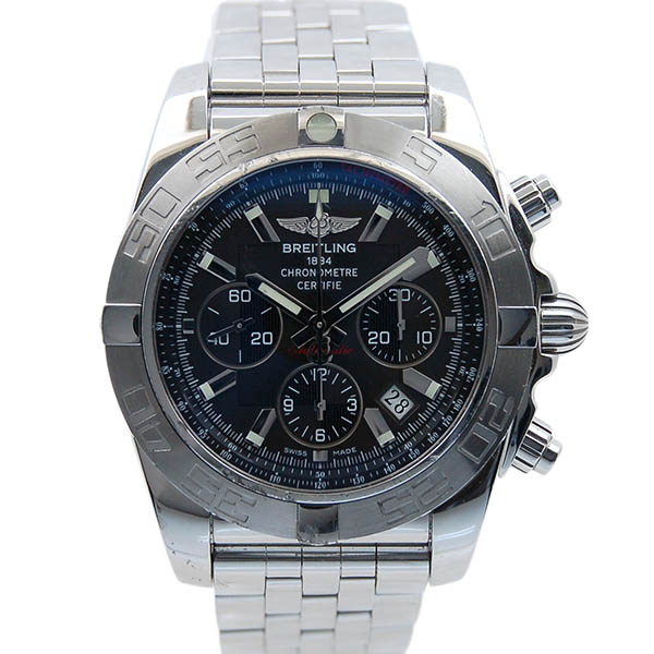 ブライトリング　BREITLING　クロノマット44　A012M24PA　カーボンブラック　SS　43,5mm　USED　中古
