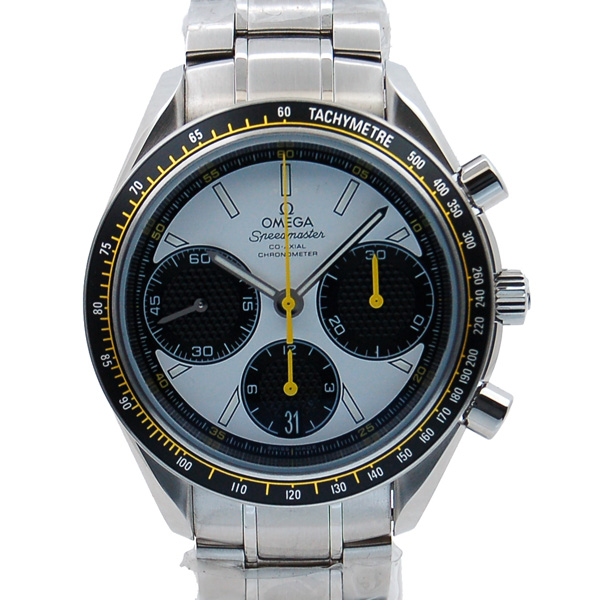 オメガ　OMEGA　スピードマスターレーシング　326.30.40.50.04.001　SS　シルバー/ブラック　40mm　自動巻　未使用品