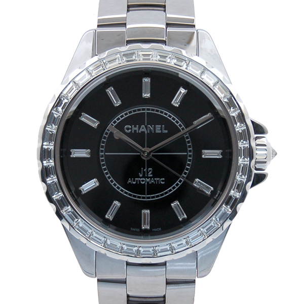 シャネル　CHANEL　J12　クロマティック　ジュエリー　H3155　バケットダイヤ　41mm　未使用品