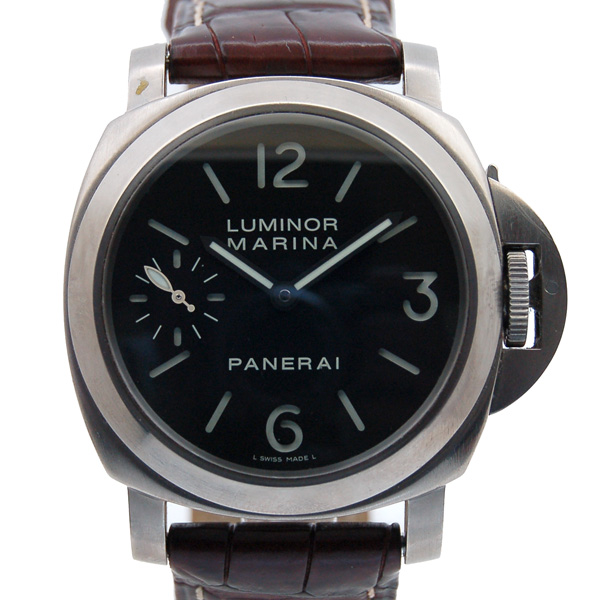 パネライ　PANERAI　ルミノールマリーナ　PAM00177　44mm　手巻き　チタン　USED　中古