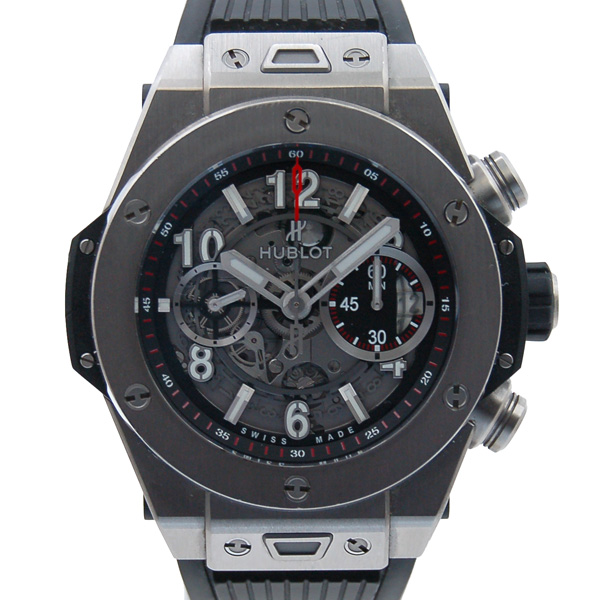 ウブロ　HUBLOT　ビッグバン　ウニコ　チタニウム　411.NX.1170.RX　45mm　USED　中古