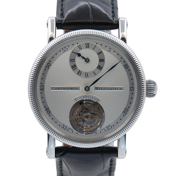 クロノスイス　CHRONOSWISS　レギュレーター　トゥールビヨン　CH3123　手巻き　USED　中古