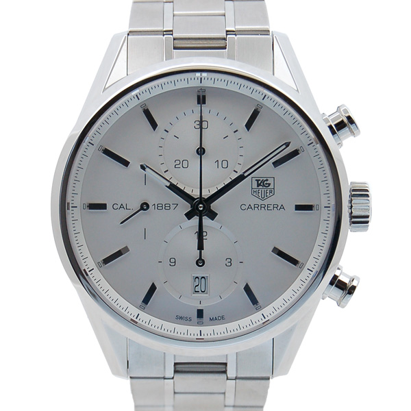 タグホイヤー　TAG HEUER　カレラクロノ　キャリバー1887　CAR2111.BA0720　41mm　SS　シルバー　自動巻　未使用品