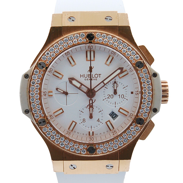 ウブロ　HUBLOT　ビッグバンエボリューション　ポルトチェルボ　ベゼルダイヤ　301.PE.2180.RW.1104　USED　中古