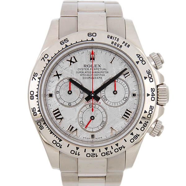ロレックス　ROLEX　デイトナ　メテオライト　116509　K18ホワイトゴールド　M番　USED　中古