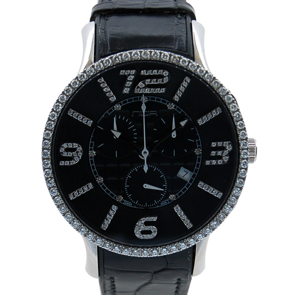 ノア N.O.A 16.75-GDB ベゼルダイヤ 44mm クロノグラフ 世界250本限定  