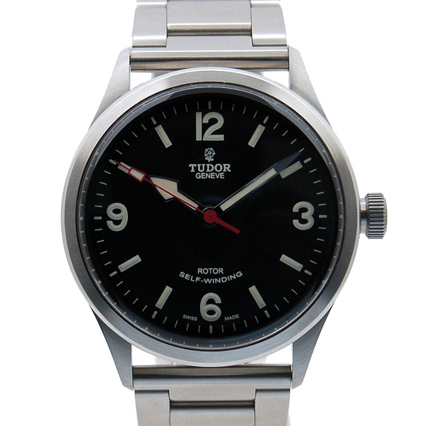チューダー(チュードル)　TUDOR　ヘリテージ　レンジャー　79910　SS　41mm　自動巻　ブラック　USED　中古