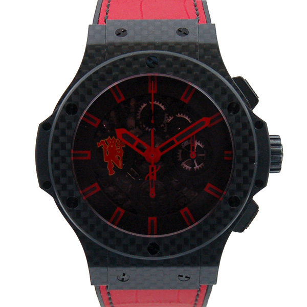 ウブロ　HUBLOT　ビッグバン　アエロバン　レッドデビル26 香川 311.QX.1113.GR.MUK13　カーボン　44mm　世界50本限定　USED　中古