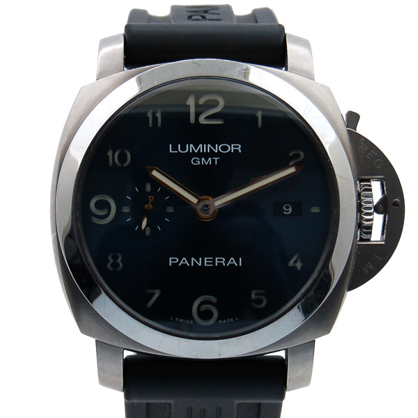 パネライ　PANERAI　ルミノール1950　3デイズ　GMT　PAM00437　ヨーロッパ15周年記念　100本限定　USED　中古