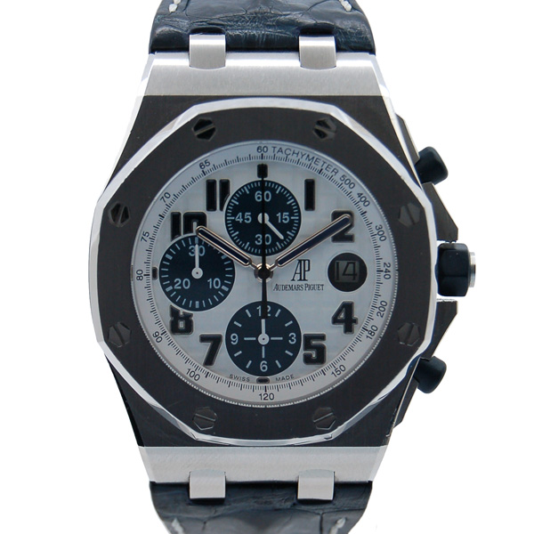 オーデマ・ピゲ　AUDEMARS PIGUET　ロイヤルオーク　オフショア　クロノグラフ　26170ST.OO.D305CR.01　革ベルト　USED　中古