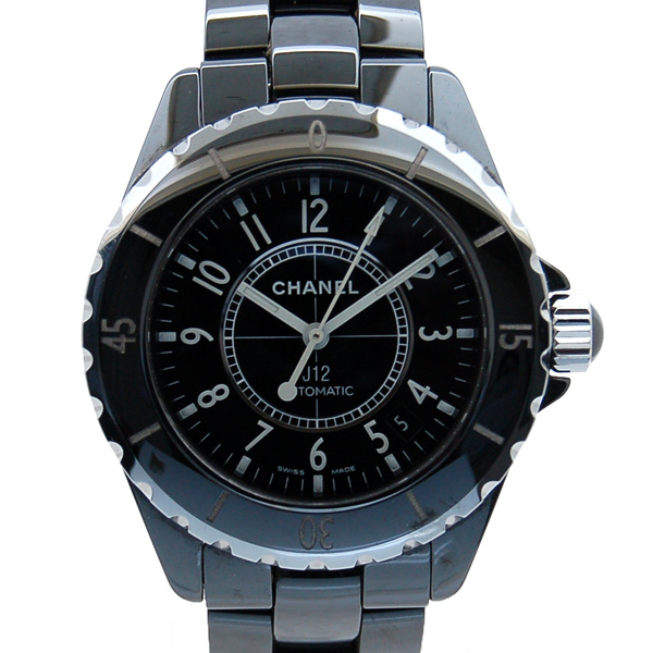 シャネル　CHANEL　J12　38mm　H0685　メンズ　ブラック　USED　中古