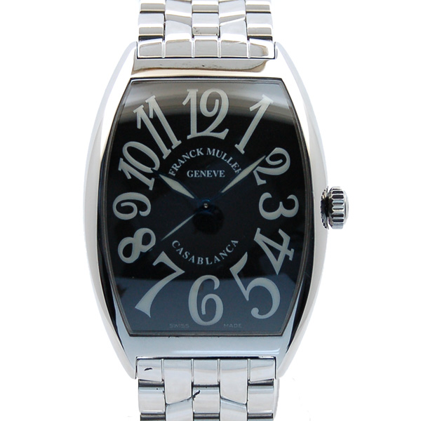 フランクミュラー　FRANCK MULLER　カサブランカ　6850CASA　ブラック　メンズ　USED　中古