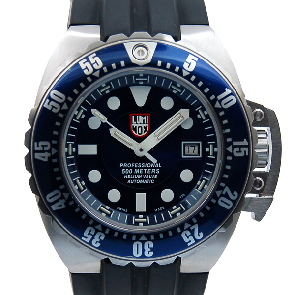 ルミノックス　LUMINOX　ディープダイブ　オートマティック　1513　自動巻　ブルー　USED　中古