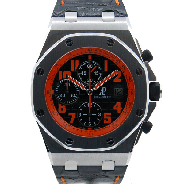 オーデマ・ピゲ　AUDEMARS PIGUET　ロイヤルオーク　オフショア　クロノグラフ　ボルケーノ　26170ST.OO.D101CR.01　革ベルト　USED　中古