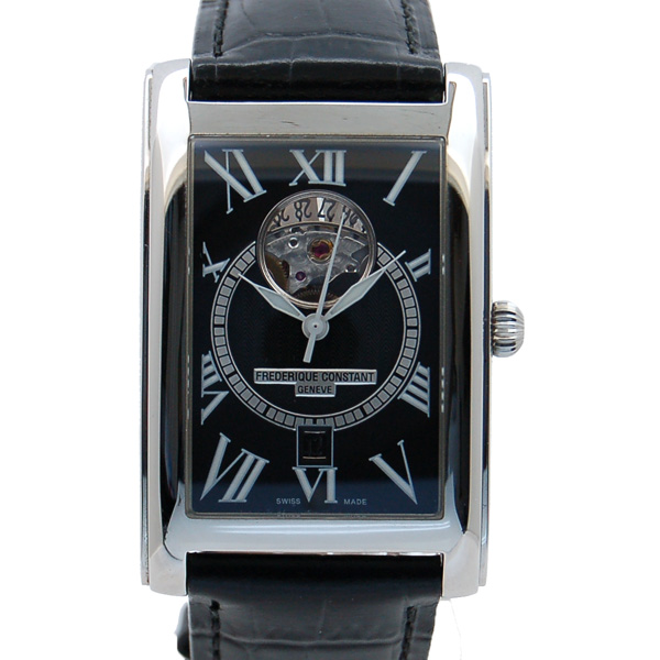 フレデリック・コンスタント　FREDERIQUE CONSTANT　カレ　ハートビート　FC315BS4C26　革ベルト　USED　中古