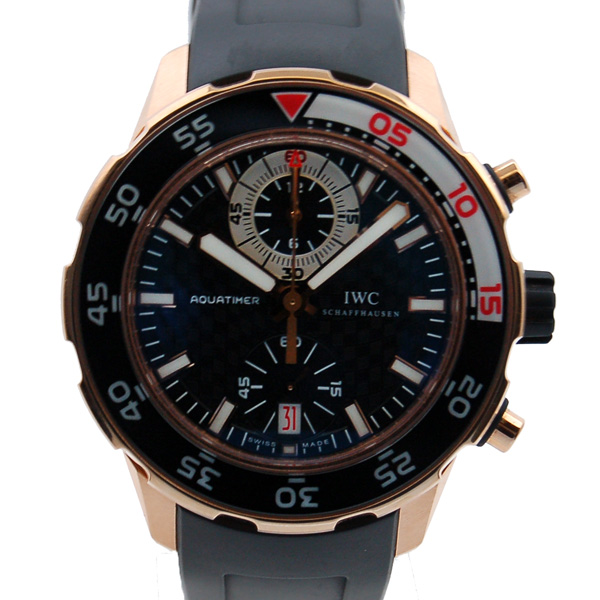 IWC　アクアタイマー　クロノグラフ 　IW376903　K18ピンクゴールド　ブラック　USED　中古