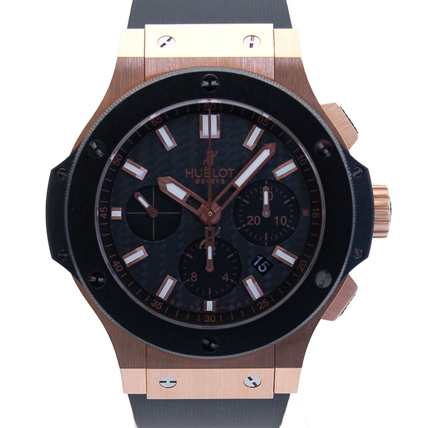 ウブロ　HUBLOT　ビッグバンエボリューション　セラミックゴールド　301.PM.1780.RX　44mm　18KPG　ブラックカーボン　USED　中古