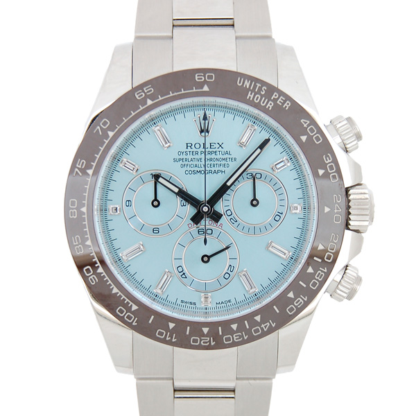 ロレックス　ROLEX　デイトナ　プラチナ　116506A　アイスブルー　ランダム番　USED　中古
