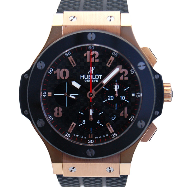 ウブロ　HUBLOT　ビッグバン　301.PB.131.RX　18KPG　44mm　セラミックベゼル　ラバー　USED　中古