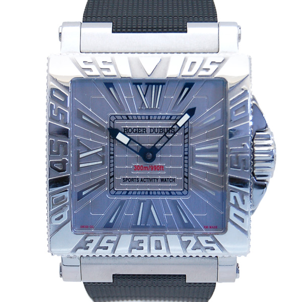 ロジェ・デュブイ　ROGER DUBUIS　アクアマーレ　GA41 14 9 3.53　888本限定　ラバー　USED　中古