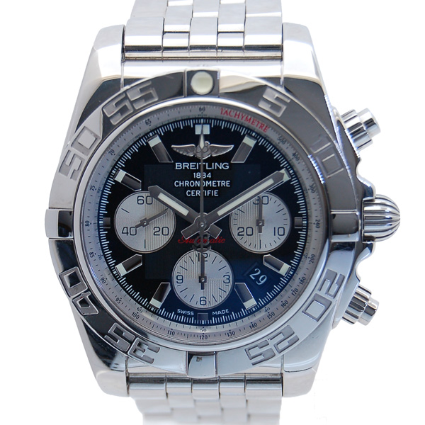 ブライトリング　BREITLING　クロノマット44　A011B67PA　オニキスブラック　SS　43,5mm　USED　中古