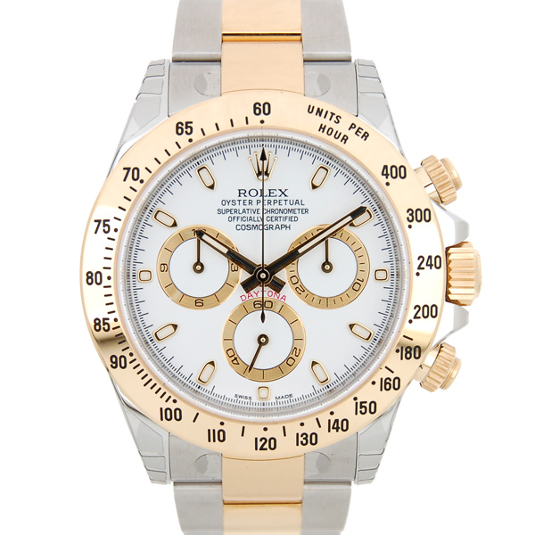 ロレックス　ROLEX　デイトナ　Ref.116523　K18コンビ　ホワイト　ランダム番　未使用品