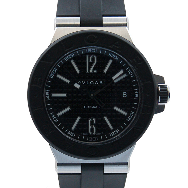 ブルガリ　BVLGARI　ディアゴノ　DG40BSVD　メンズ　自動巻　40mm　USED　中古