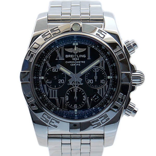 ブライトリング　BREITLING　クロノマット44　A011B56PA　ブラックローマ　SS　43,5mm　中古　USED